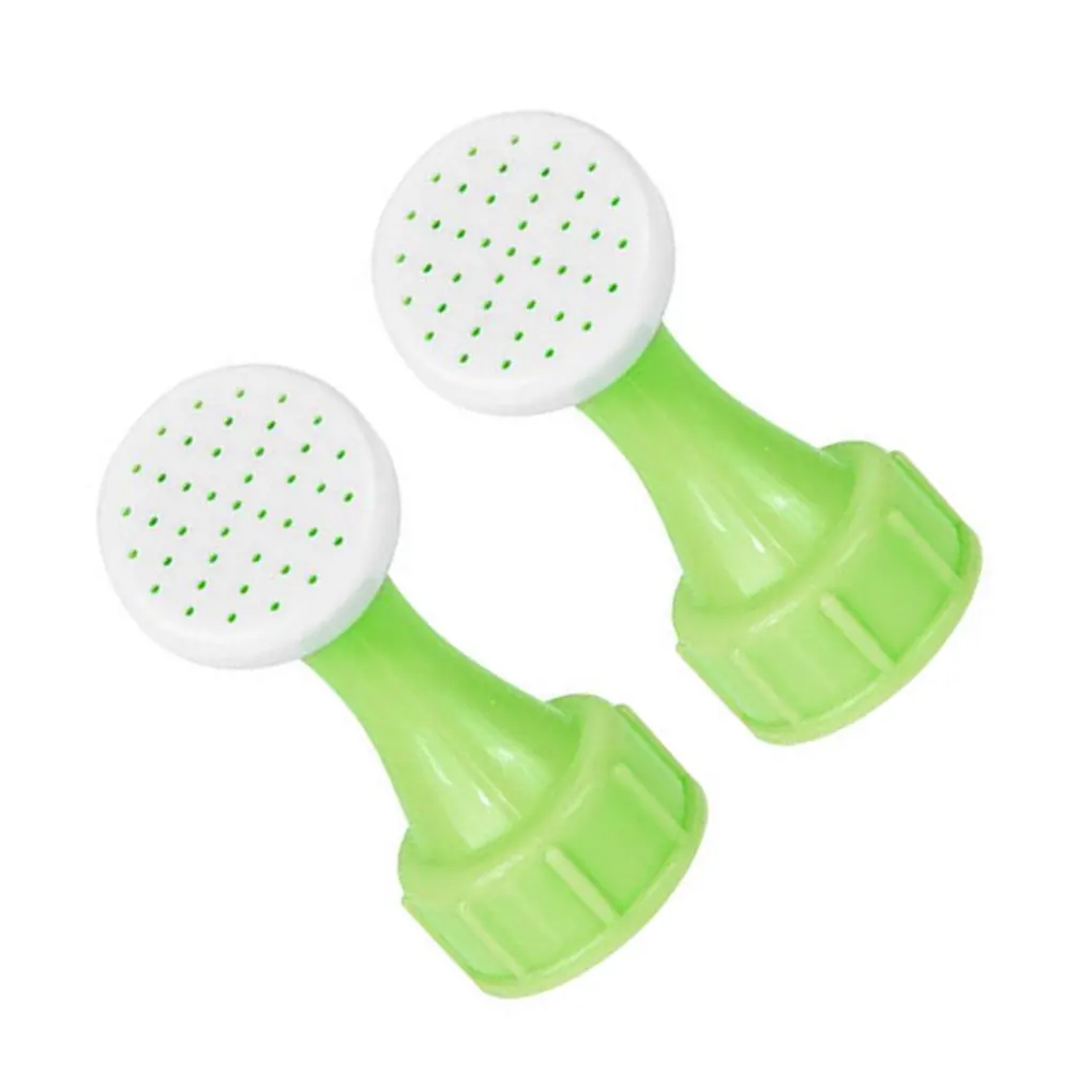 

2 Pieces Garden Sprinkler Flower Water Bottle Nozzles Household Potted Plants Watering Device Plastic Sprayer for