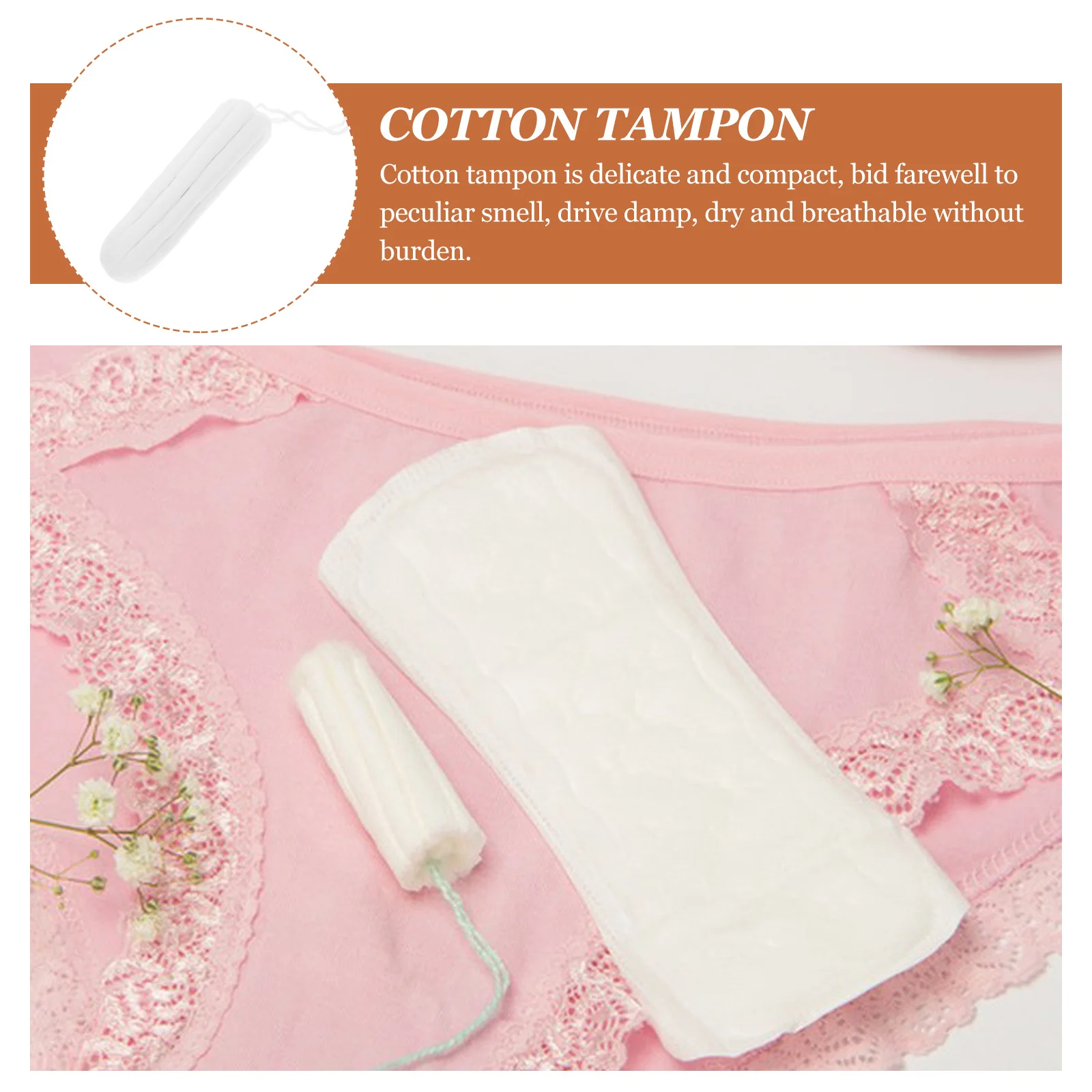 

50 шт. гигиенические тампоны, хлопковые вставной палец, дизайн, мягкие впитывающие дышащие менструальные тампоны, женские принадлежности