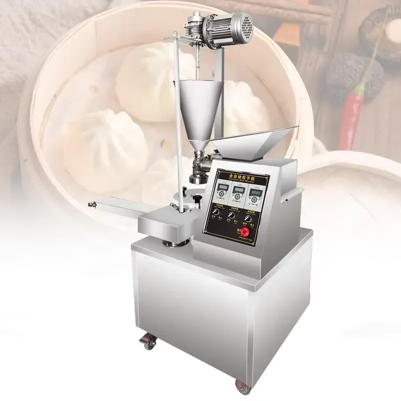 New Automatic Small Baozi Grain Product Steamed Stuffed Bun Forming Machinery Nepal Momo Making Machine for Home Commercial