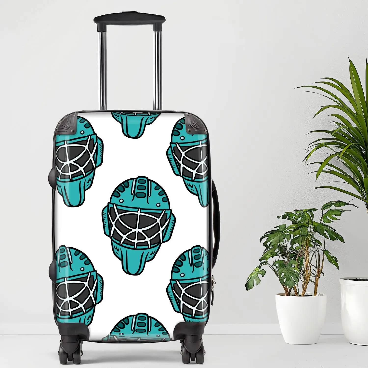

Hockey Luggage, 20/24/28 Inch Luggage, Carry-On, Custom Luggage, Luggage Set, Suitcase, Travel, Vacation, Cabin Suitcase, Custom