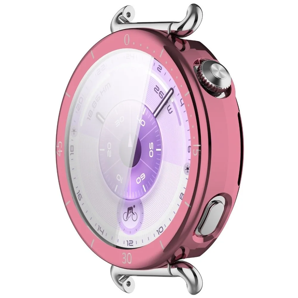 حافظة واقية من مادة TPU مضادة للخدش بإطار تغطية كاملة ناعمة مع غطاء حافة مقياس لساعة Huawei Watch GT6 مقاس 41 ملم #1
