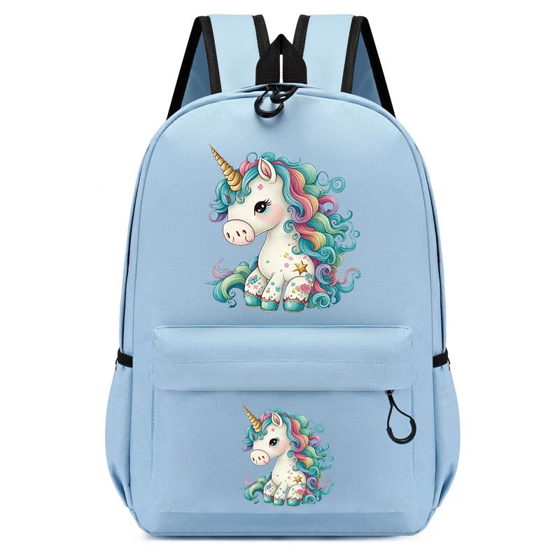 Sac à dos imprimé de dessin animé pour enfants, sacs d'école de maternelle, cartable pour enfants, sacs de voyage Anime, bébé garçons et filles, Nairobi Orn