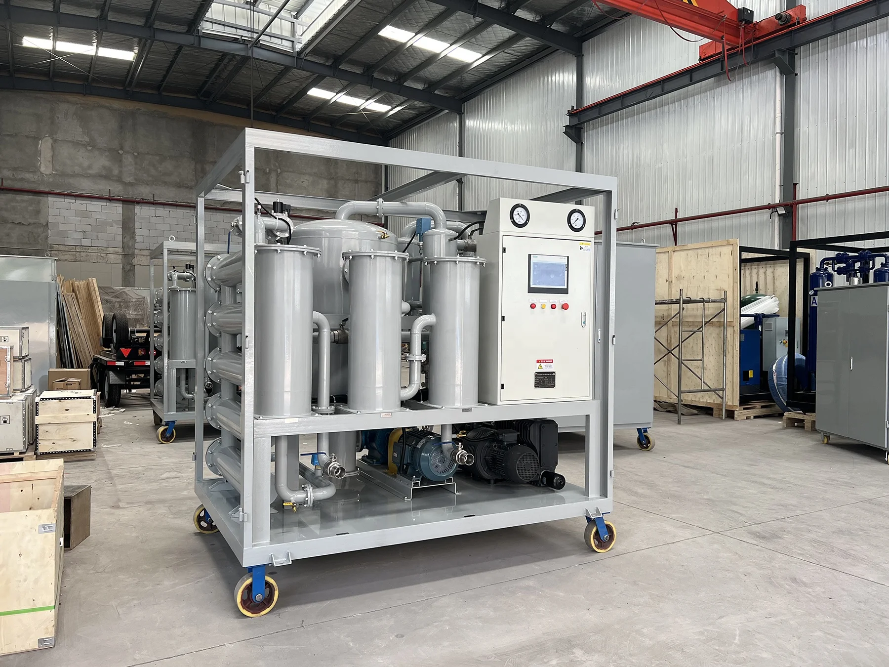 معدات تنظيف زيت النفايات ذات الفراغ العالي آلة زيت التكرير آلة إعادة تدوير الزيت