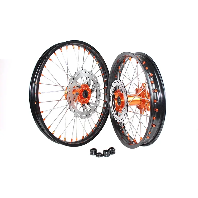 High performance Motorcycle 21 and 19 aluminium alloy MX Wheels For  . sxf 250