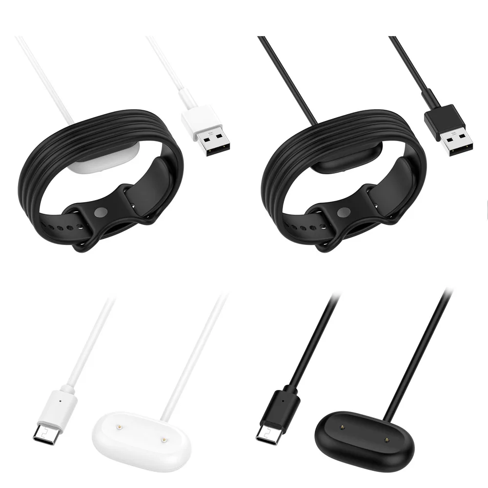 Charger Base Dock Plug Adapter For Google Fitbit Air Smart Watch Magnetic Charging Cable Line