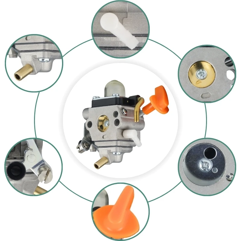 C1Q-S174 For Stihl FS90R FS90 FS110R FS130R FS100 KM130R KM90R FS100RX KM110R HT100 HT101 Trimmer Weed Eater Carburetor Carb Kit - Image 6