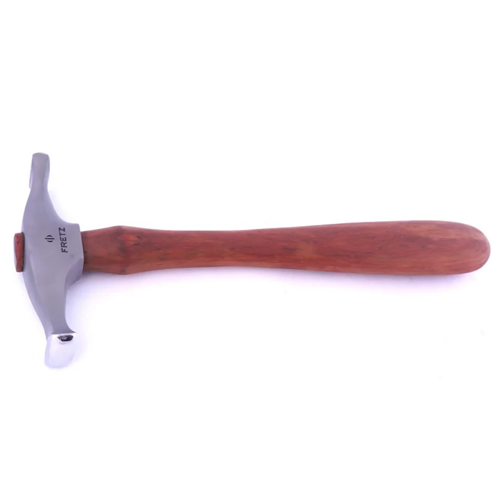 Fretz HMR-108 Silversmith Large Rounded Narrow Raising HammerCurved Cross-Peen Faces Jewelry Metal Forming Hammer