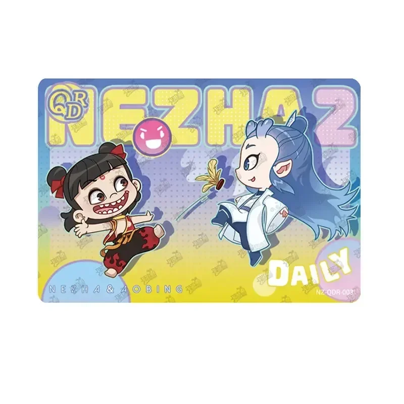 

KAYOU Ne Zha 2 The Demon Childs NaoHai Series 1 QR(001-015)/QDR(001-012) Dou Tian Package Single Sheet Genuine Collection Card