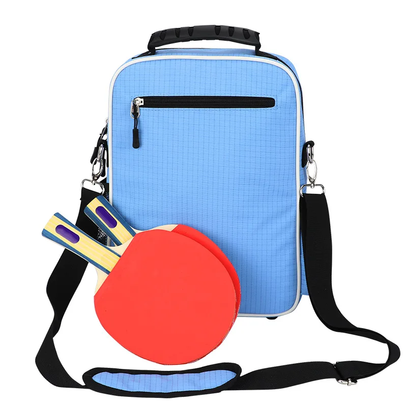 WPOLE New Table Tennis Bag Training Storage Competition Prizes Round Racquet Case Sports Handbag