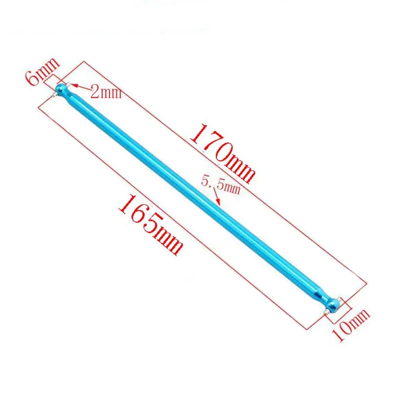 HSP 1/10 Parti di automobili da corsa RC 04003 Giunto di trasmissione centrale per auto telecomandate RC Baja Truck Buggy XSTR BRONTOSAURUS DESTRIER EP