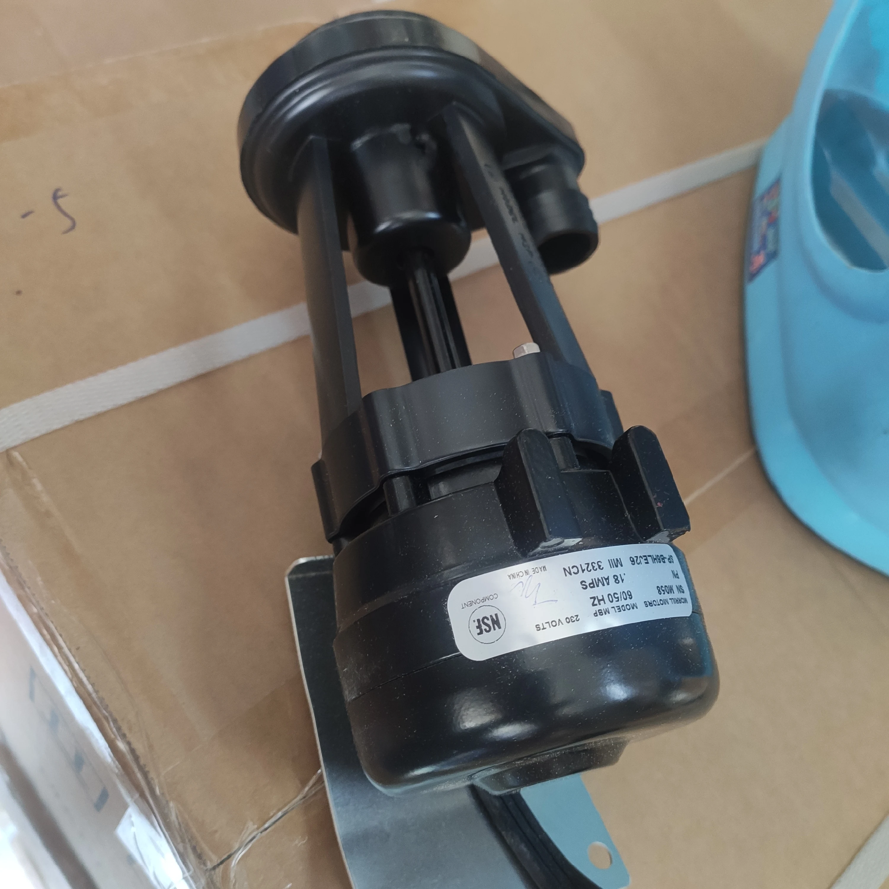 Imagem -02 - Msf Msp Fabricante de Gelo Bomba de Água 14w Máquina de Gelo Nsf Granulador de Gelo Americano Morley Motor 6w Bomba de Fluxo de Água