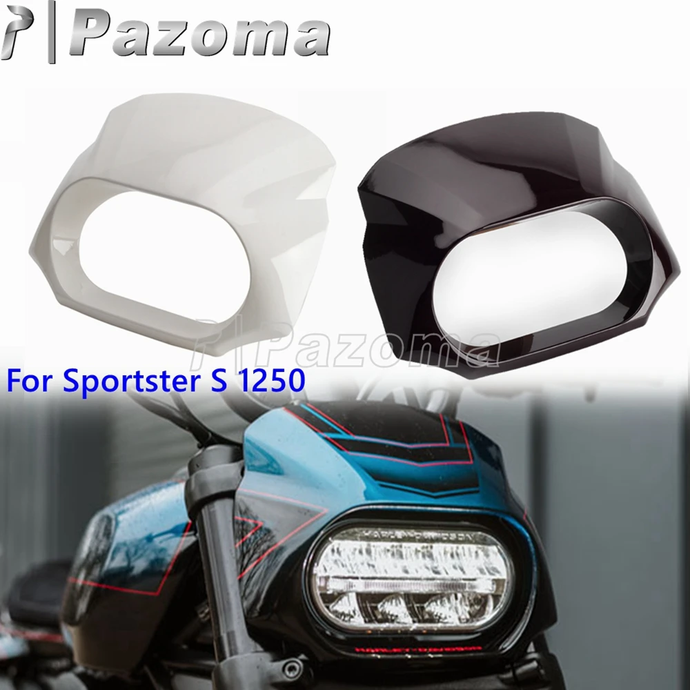 

For Harley Sportster S RH1250S 2021 2022 Motorcycle Fairing Headlight Cover Deflector Front Lights Lmap Cowl Protector 3Colors