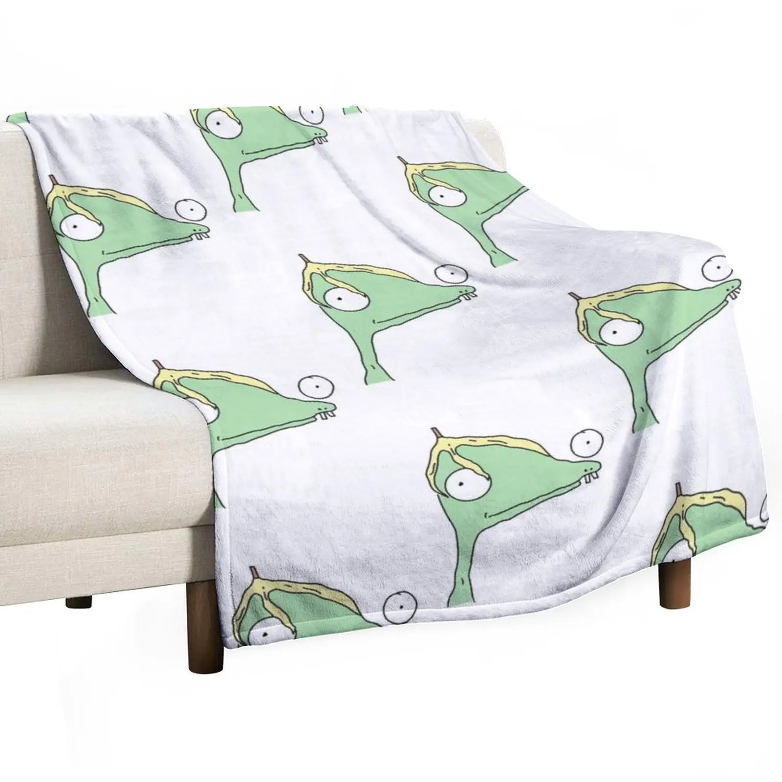 

Rumple Buttercup Throw Blanket anime Bed funny gift Hair Blankets