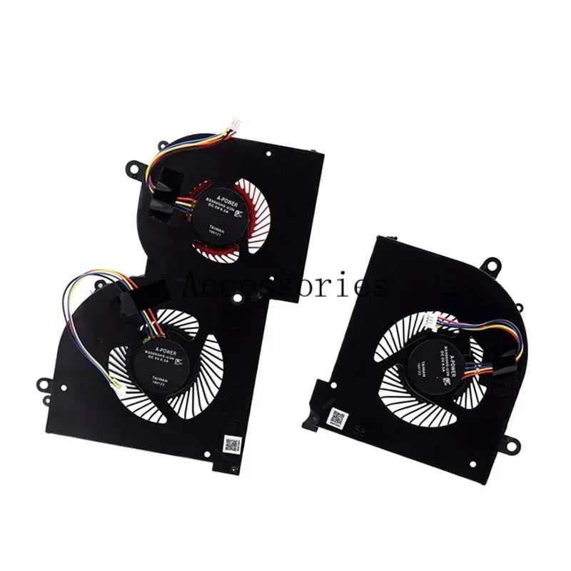 New CPU Cooling Fan GPU Cooler Fan Replacement for MSI GS65 GS65VR WS65 P65 MS-16Q1 MS-16Q2 MS-16Q3 MS-16Q4 MS-16Q5