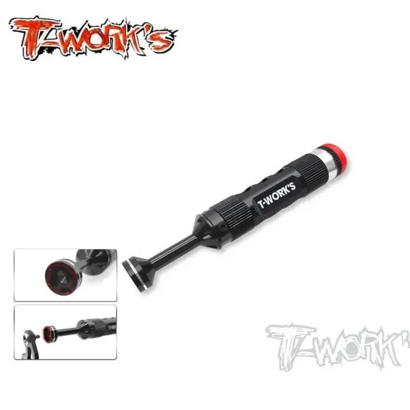 الأصلي T يعمل TT-060-MTC2-B الصلب المغلفة 7075-T6 Mugen MTC2/MTC2R الذراع السفلي محور إدراج رأس المفك (L) أداة Rc