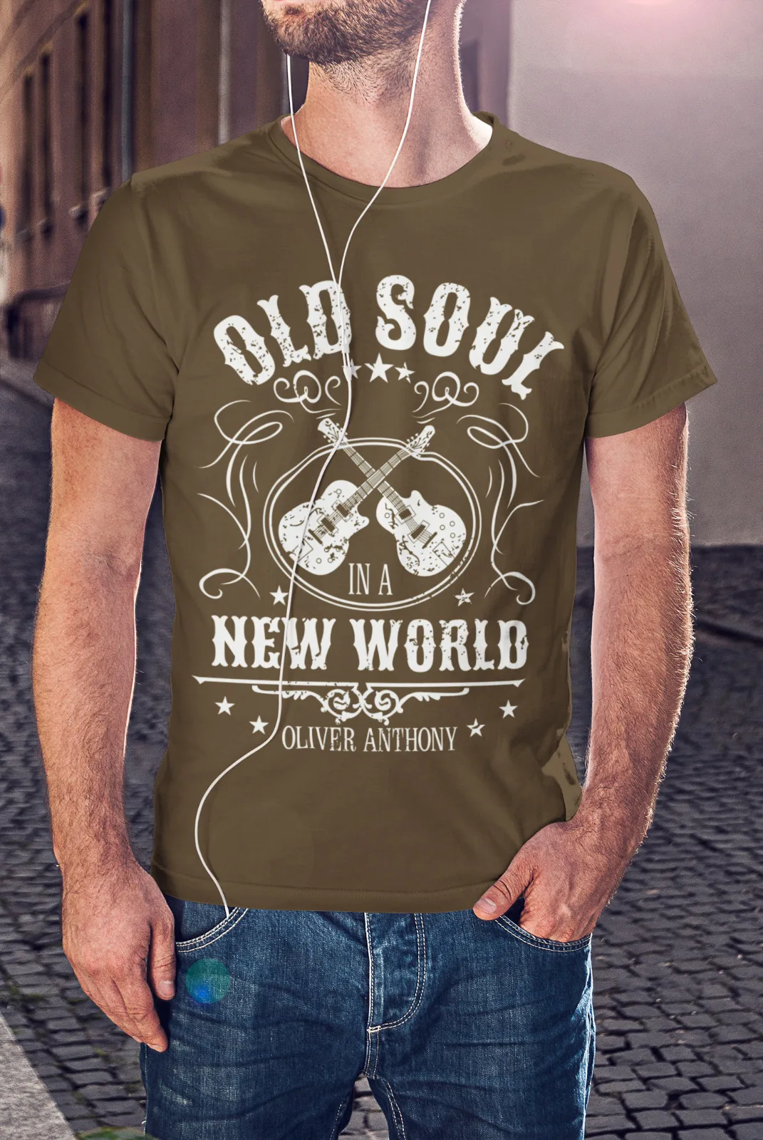 Oliver Anthony , Rich Men North Of Richmond T Shirt - Menes and Ladies sizes