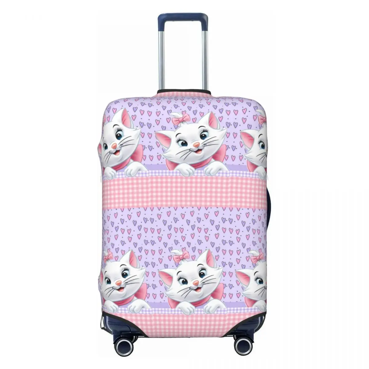 

Custom Marie Cat Animes Mangas Luggage Cover Elastic Travel Suitcase Protective Covers Suit For 18-32 inch