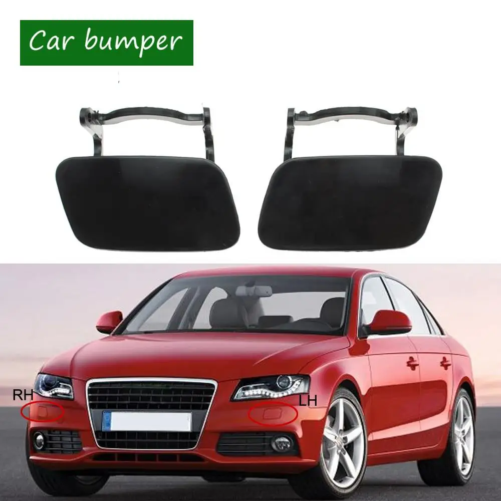 

For Audi A4 B8 2009-2012 8K0 955 276 Front Bumper Headlight Lamp Washer Spray Cleaning Actuator Cover Cap 8K0 955 275