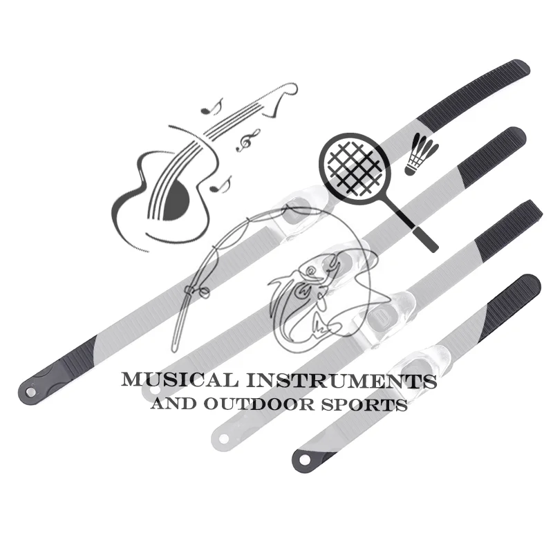 

Adjustable Ski Strap Binding Attachment For Multiple Occasions With Ratchet Tongue Ladder To Secure Shoelaces For Roller Skating