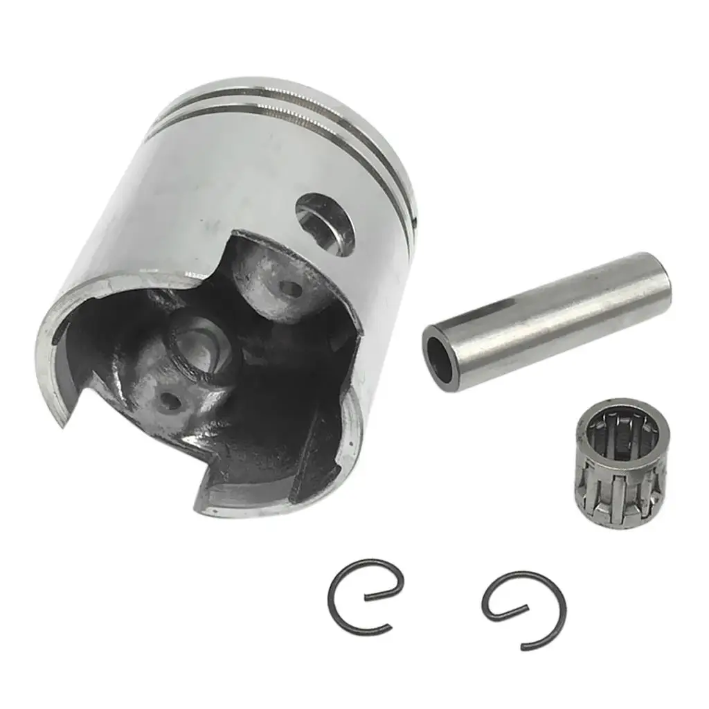 47mm Piston Kit Assembly for 80cc 2 Stroke Engine Motorised Bike