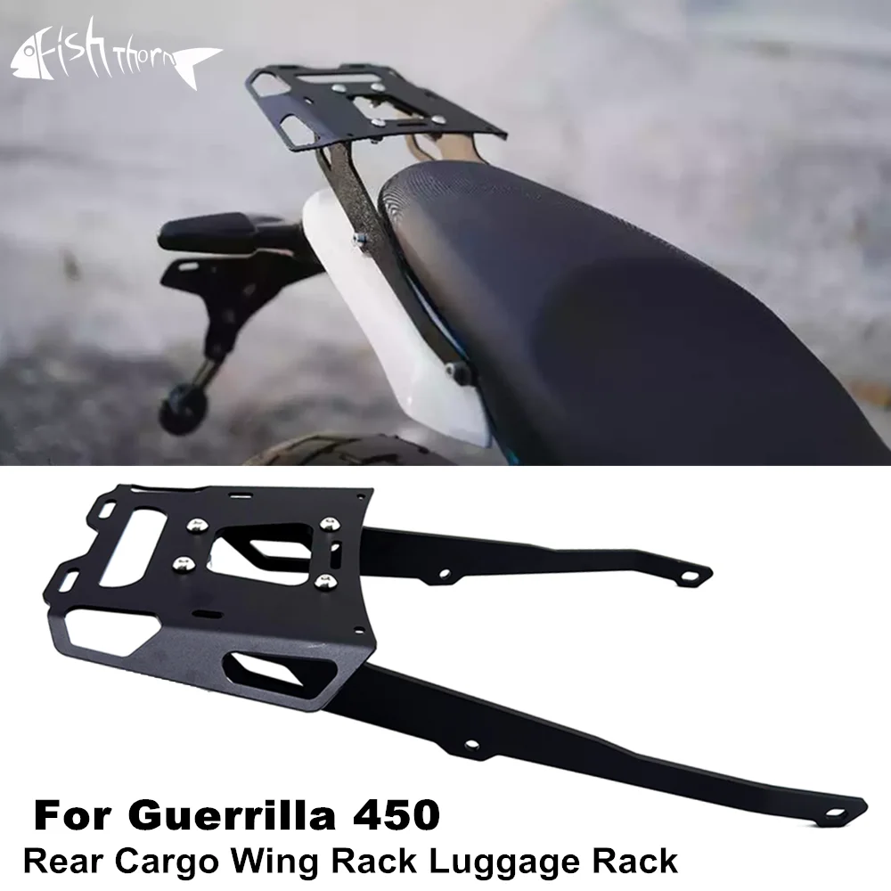 

For Guerrilla 450 Guerrilla450 2024 2025 Motorcycle Saddlebag Bracket Support Racks Pannier Racks Side Carrier