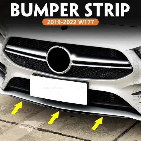 2019-2022 W177 메르세데스 벤츠 A220 A250 A35 AMG 앞 범퍼 립 커버 트림 스트립 1778854302 1778854303 1778854403 1778854202