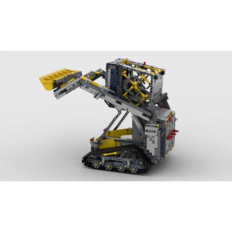 MOC-245482 New Compact Crawler Remote Control Loader Building Block Model 2269 Parts Boys Children's Birthday Christmas Toy Gift