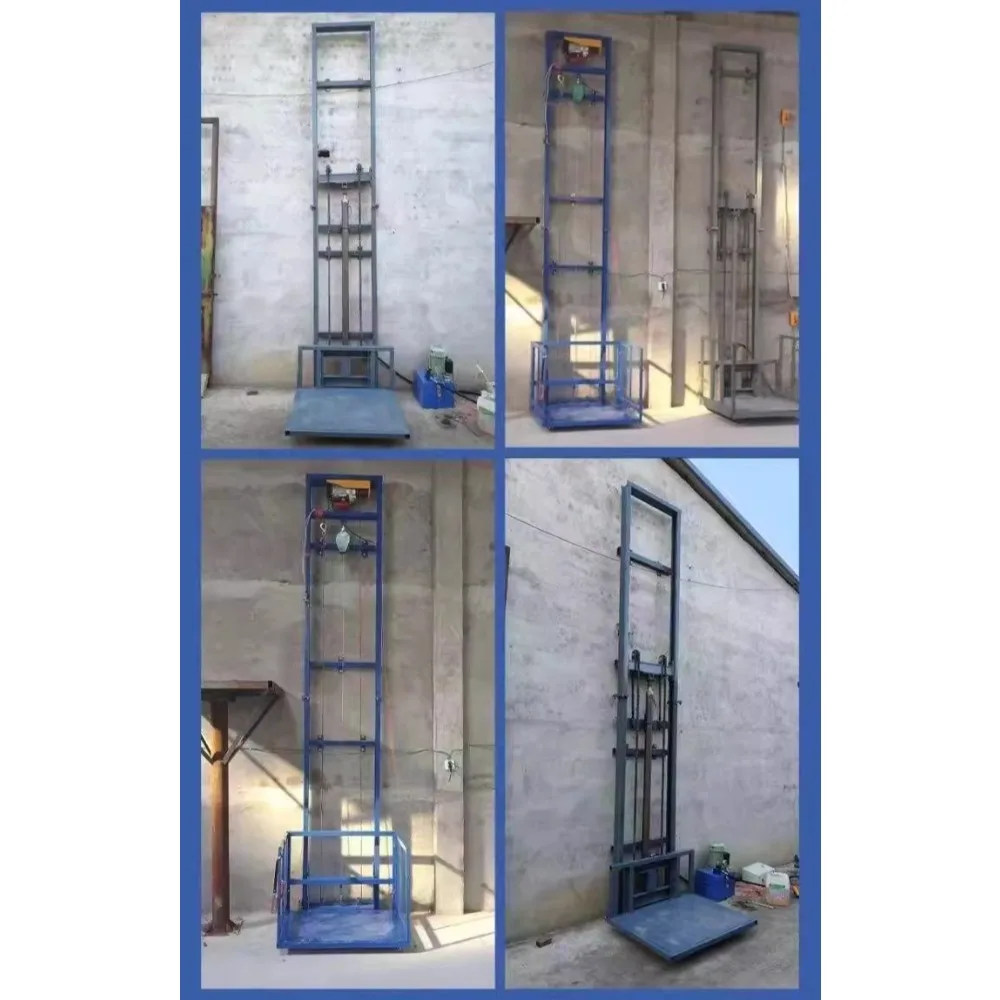 Guide rail type electric household small-sized lifting cargo elevator workshop attic elevator（Deposit  ）