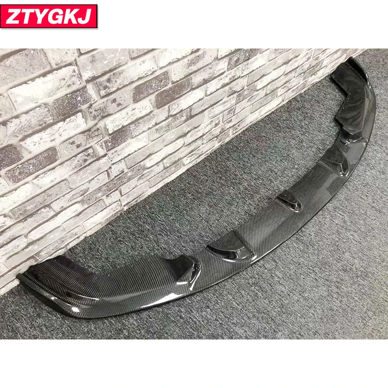 3D Style High Quality Carbon Fiber Front Bumper Lip Spoiler Trim For BMW M2C F87 Tuning 2015 Up