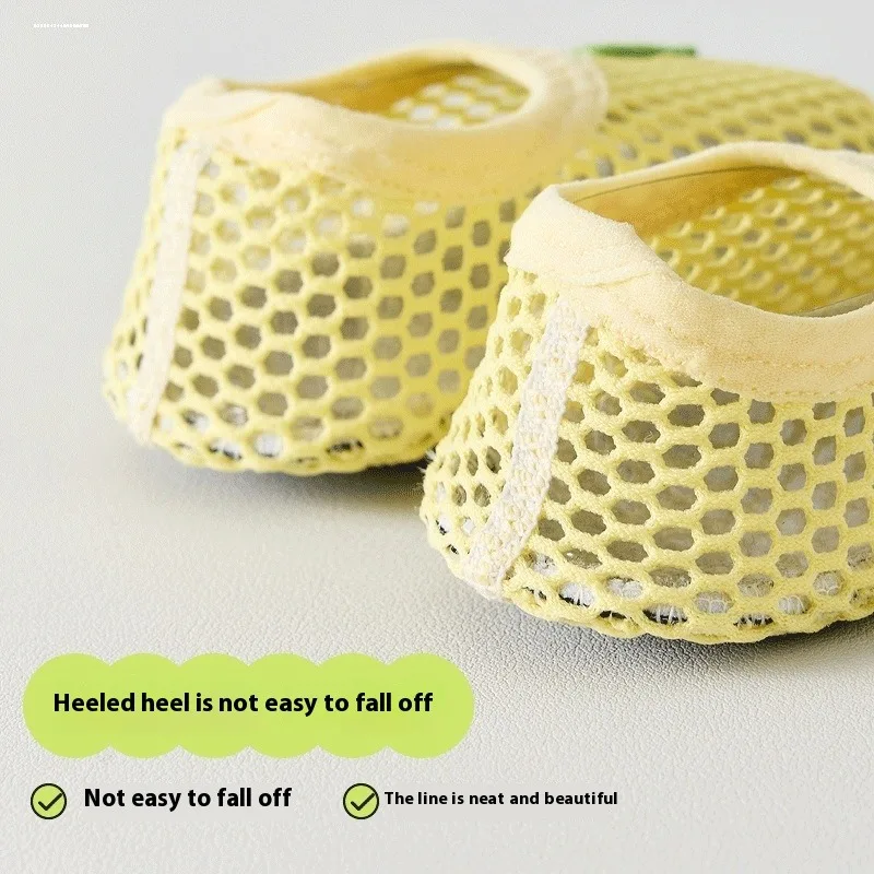 Нескользящие домашние тапочки с охлаждающим лицом, мягкая подошва, дышащие сетчатые носки для взрослых, противохолодная домашняя напольная обувь, милые маленькие размеры, новинка