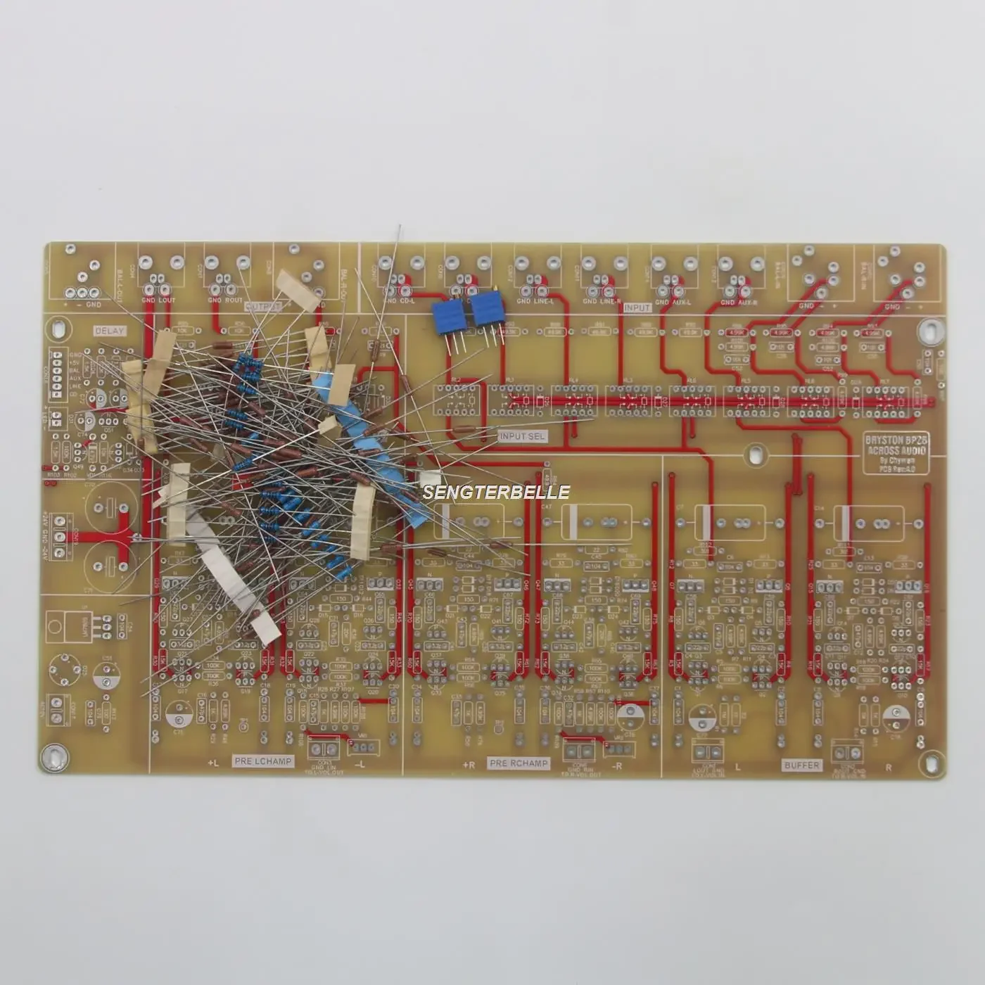 HiFi BRYSTON BP26 Vollständig symmetrischer Vorverstärkerplatine Audio-Vorverstärker mit 4-Wege-Eingang – Detail 4