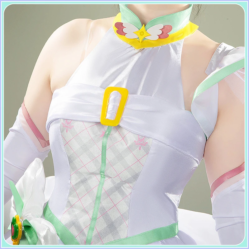 Nueva cura Zukyun disfraz de Cosplay Halloween Navidad fiesta de juegos de rol Anime maravilloso vestido de mujer Precure S-4XL