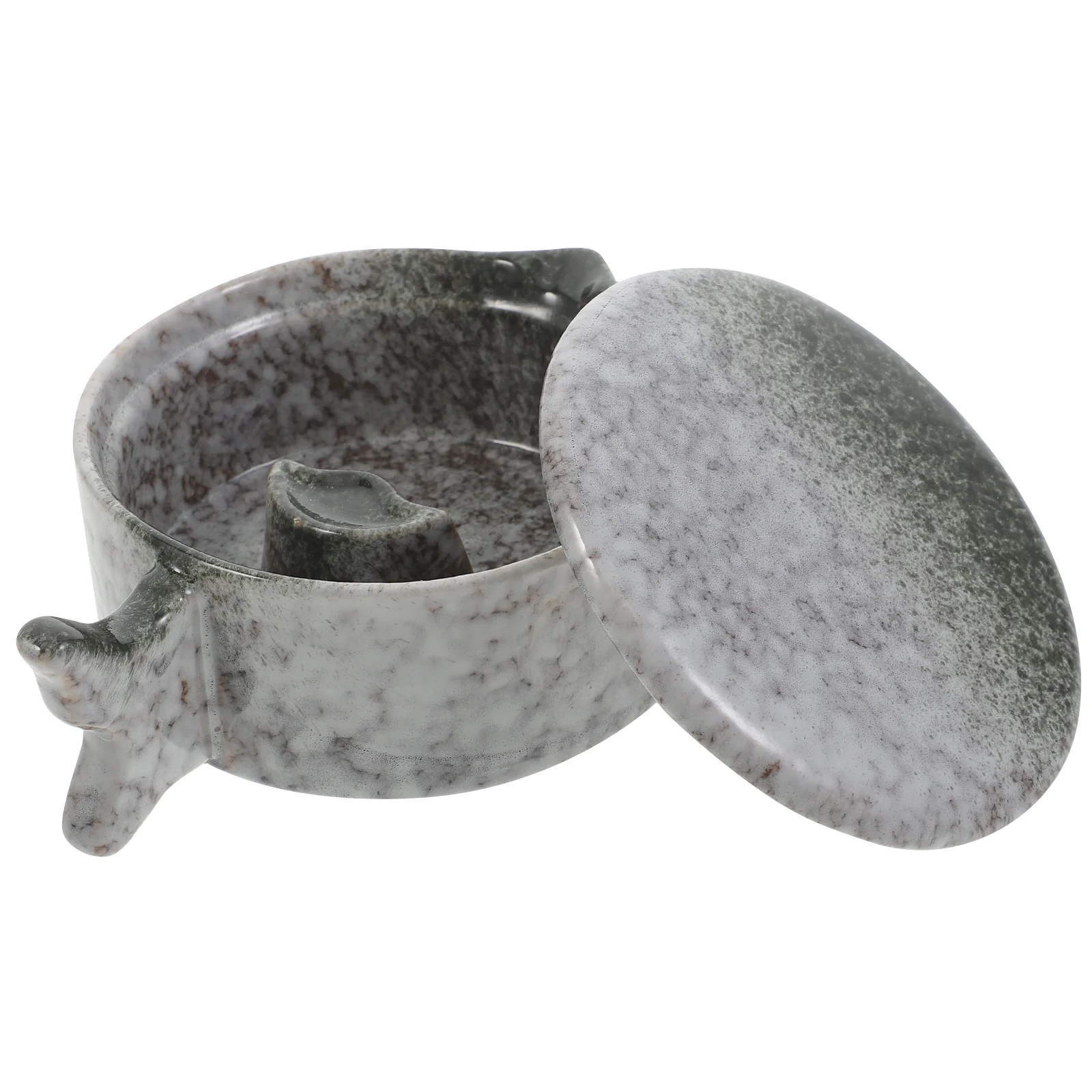 

Chinese Painting Accessory Calligraphy Ink Fountain Durable Inkwell Drawing Dish