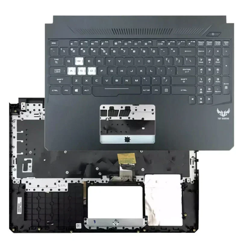 Imagem -04 - Teclado de Laptop Americano sem Touchpad para Jogos Tuf Fx505 Fx505g Fx505d Fx86 Fx86f Fx95 c Capa Novo