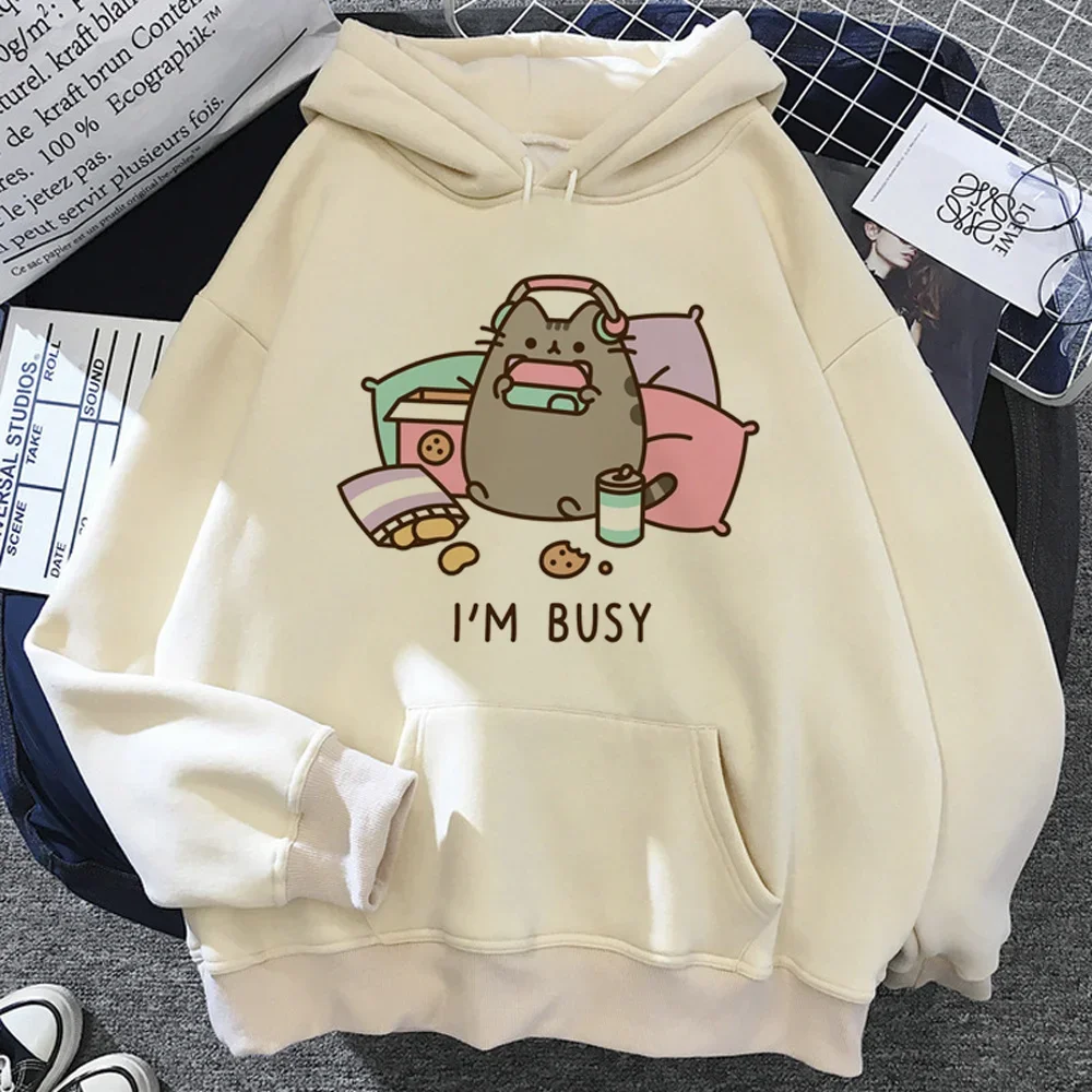 

2024 New Autumn/Winter Thick Hoodie Women's Gothic 90's Pure Cotton Kawaii Hoodie Women Kawaii Cotton Light Luxury Clothing