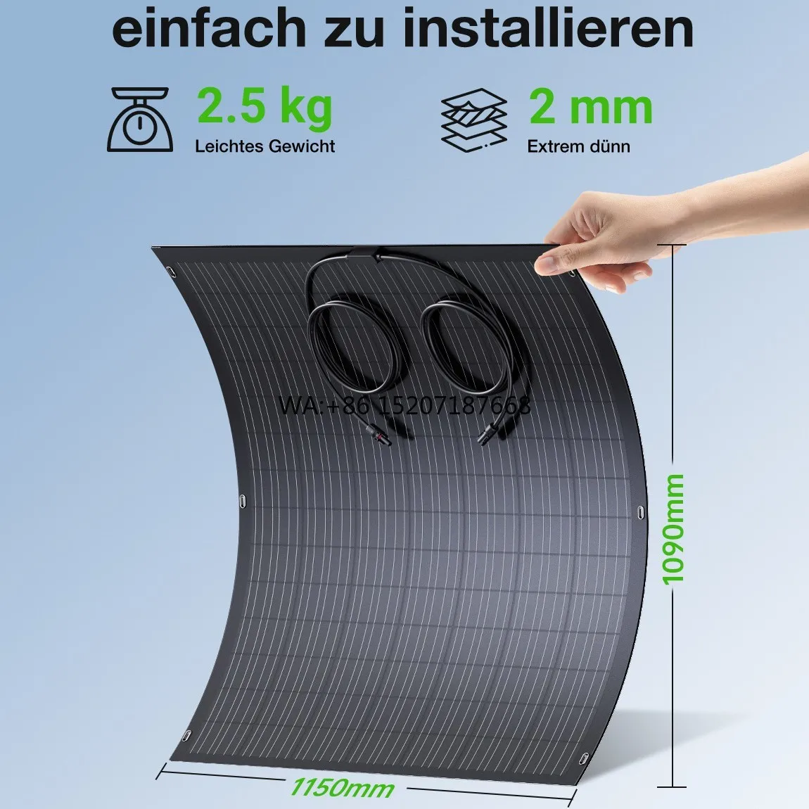 Voltage Outdoor Camping Flexible Solar Photovoltaic Panel LS-PVF240 240W 24V Open Circuit