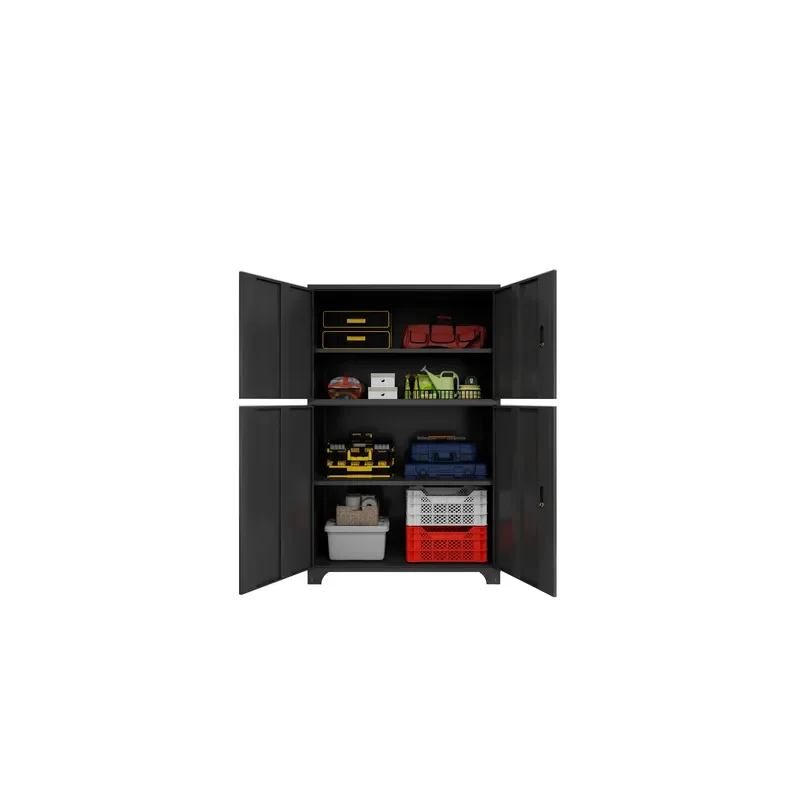 Anti-theft Password Lock Fishing Gear Storage Cabinet, Moisture-proof Rust-proof Thickened Camping Miscellaneous Storage