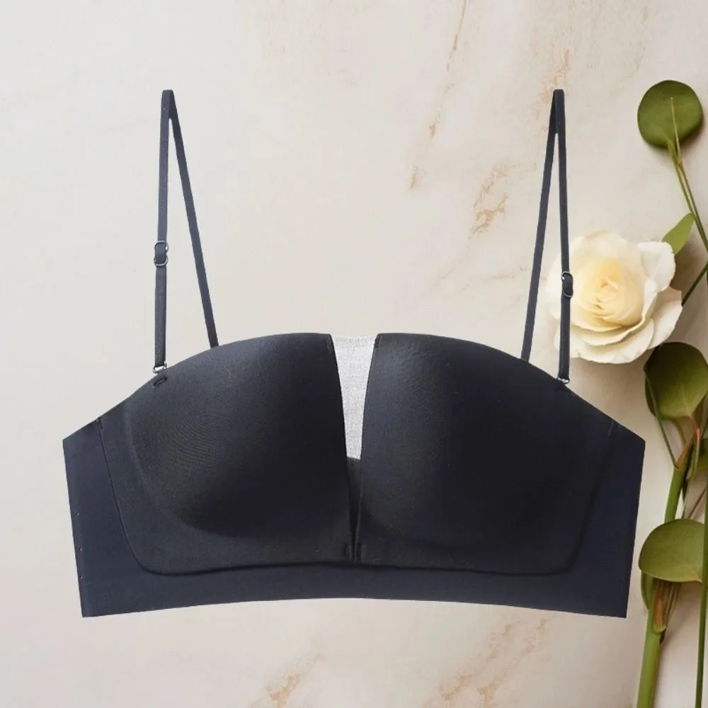 

Concealed Chest Wrap Strapless Wireless Bra Lingerie Large Size Underwear for Women Slim Underwear Seamless Support Bra Sport