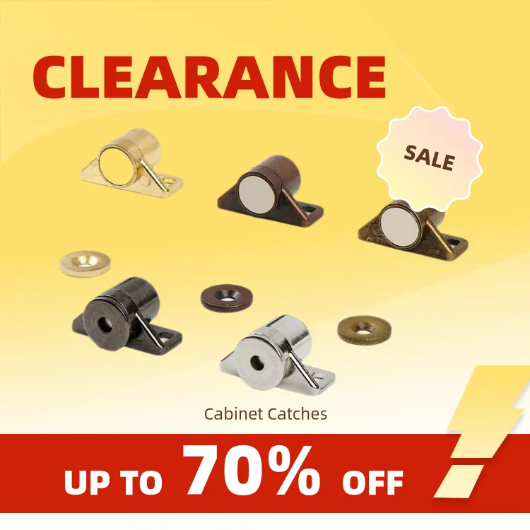 Clearance_Magnet Cabinet Door Catch Magnetic Furniture Door Stopper effect strong magnets door super powerful neodymium magnet l