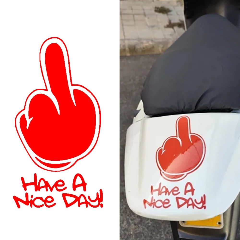 Have A Nice DAY ! Refletor Accesorios Moto Adesivi Stickers Motorcycle Decals Мотоцикл for KTM Tenere 700 MT07 Kawasaki Z900