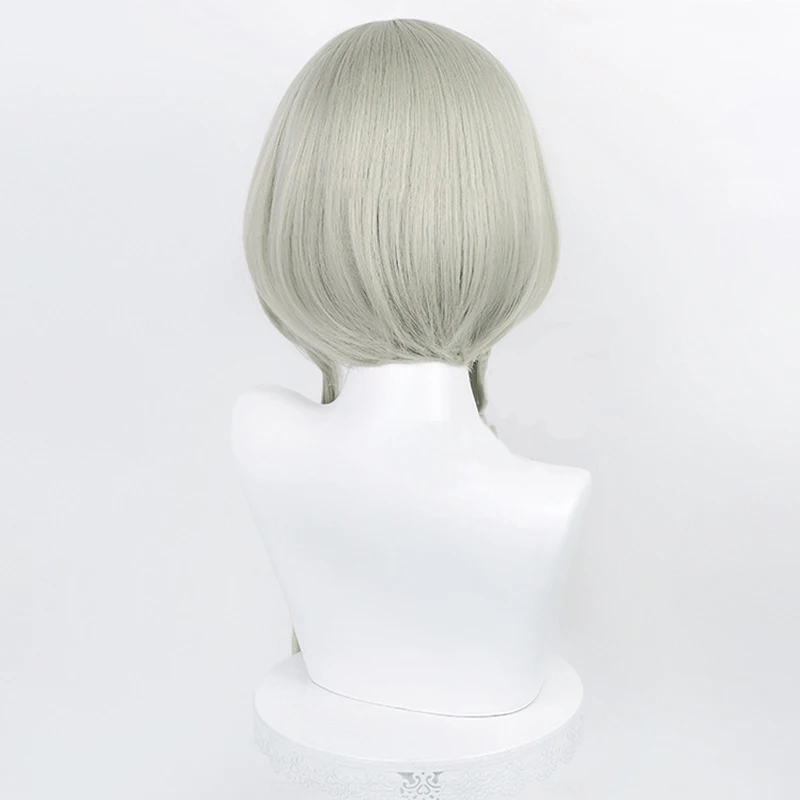 Game Genshin Impact Sandrone Cosplay Wig Sandrone Fatui Snezhnaya Women Heat Resistant Synthetic Halloween Wigs