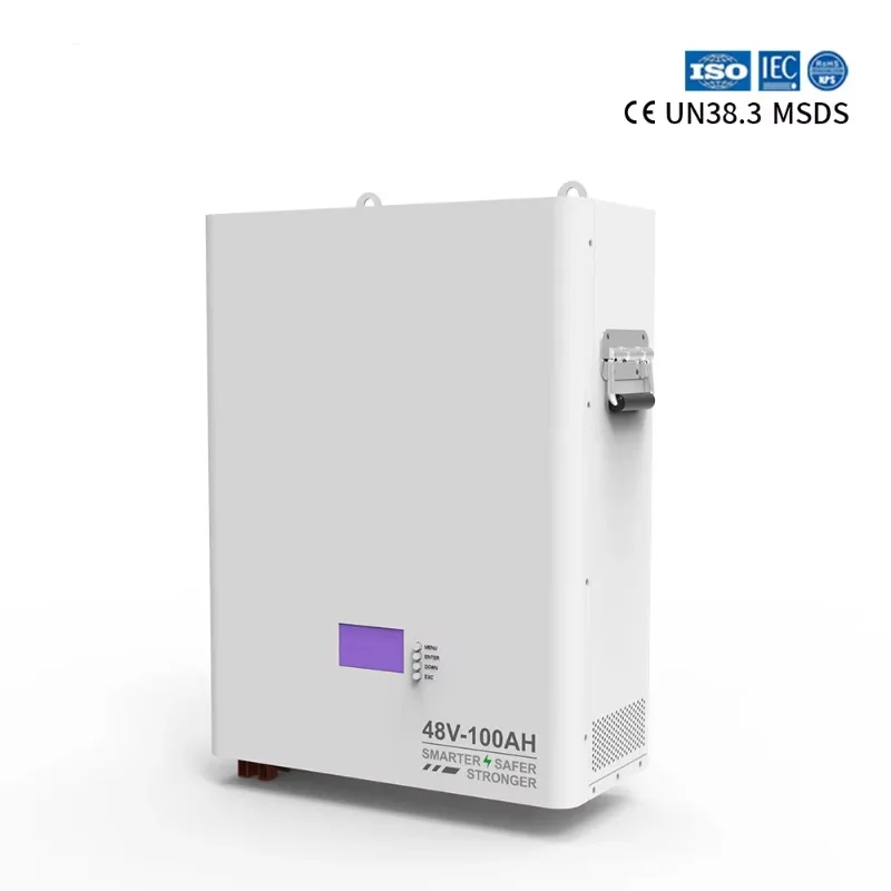 

EU Stock 48V 100Ah Lithium Ion Battery Solar Rechargeable Li-Lifepo4 For Portable Power Stations MPPT Controller CAN