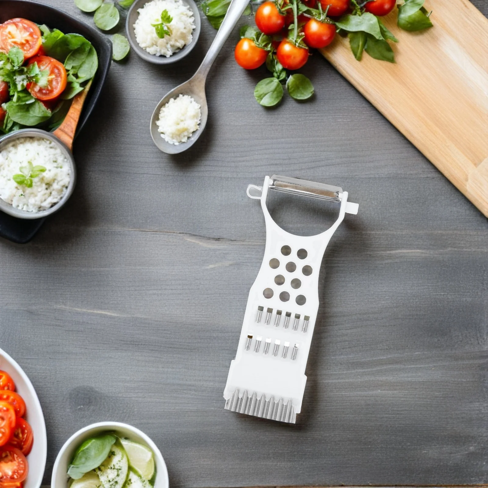 

Handheld Vegetable Cutter Multi-Function Potato Slicer Radish Grater Fruit Chopper Manual Food Chopper Kitchen