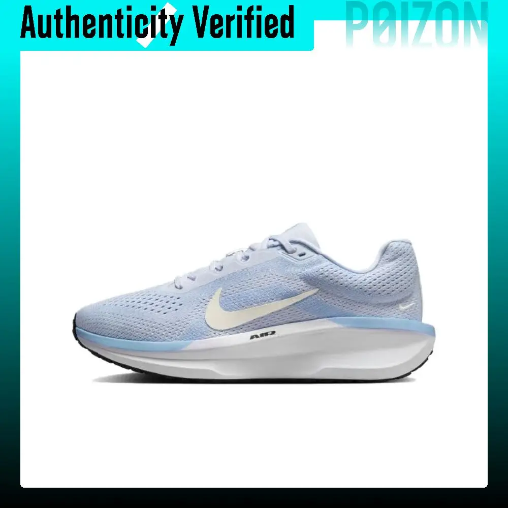 Nike Winflo 11 Mesh Breathable Low top Casual Running Shoes Women's Blue FJ9510-007