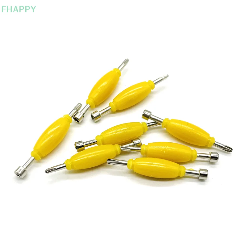 3PCS Finger Skateboard Screwdriver Double Head Hexagon Phillips Screwdriver Universal Parts Accessories Disassembly Repair Tools