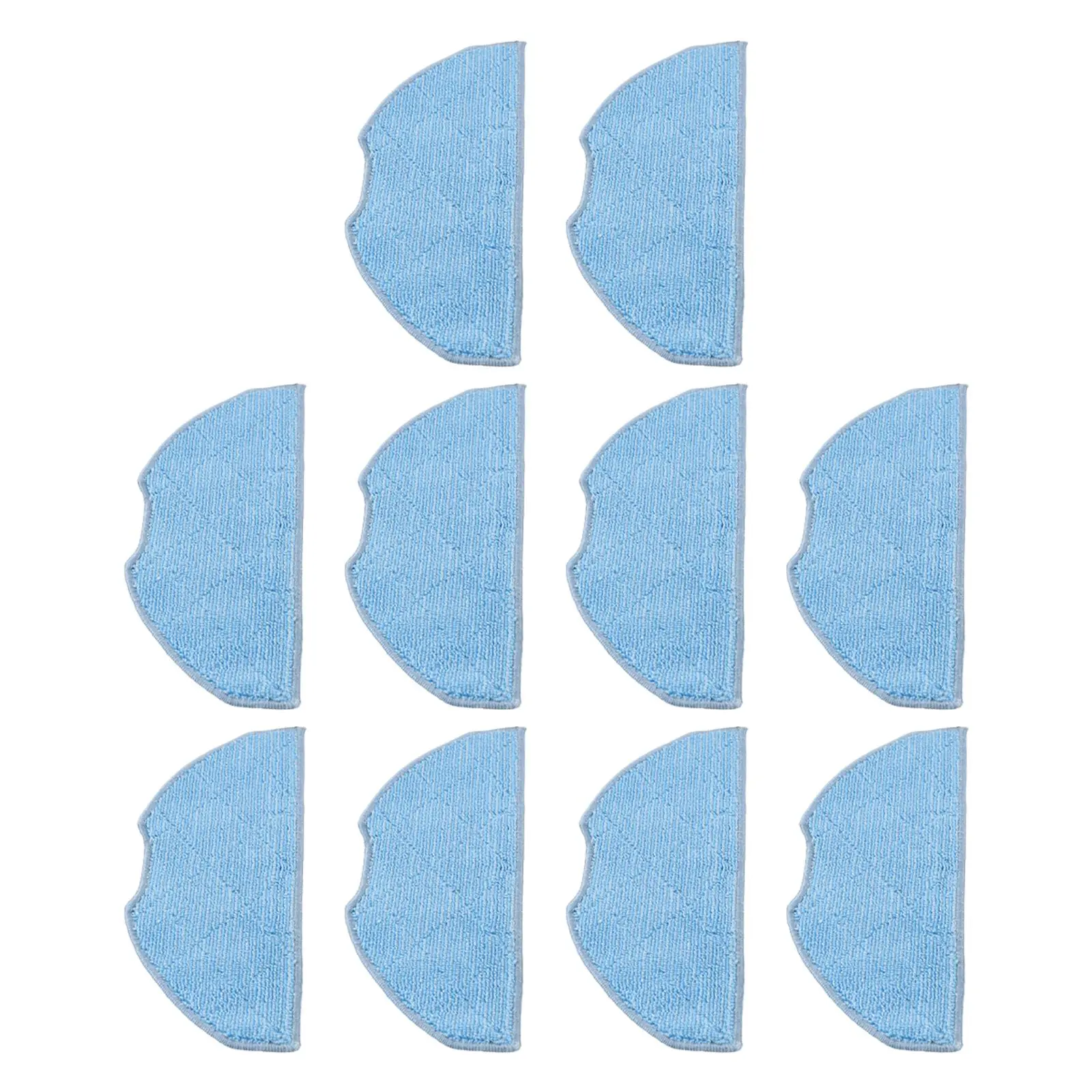 10pcs Vacuum Cleaner Mop Cloths Kit For Tapo RVA300 RV10 RV10 Plus RV30 RV30 Plus Robot Vacuum Cleaner Accessories