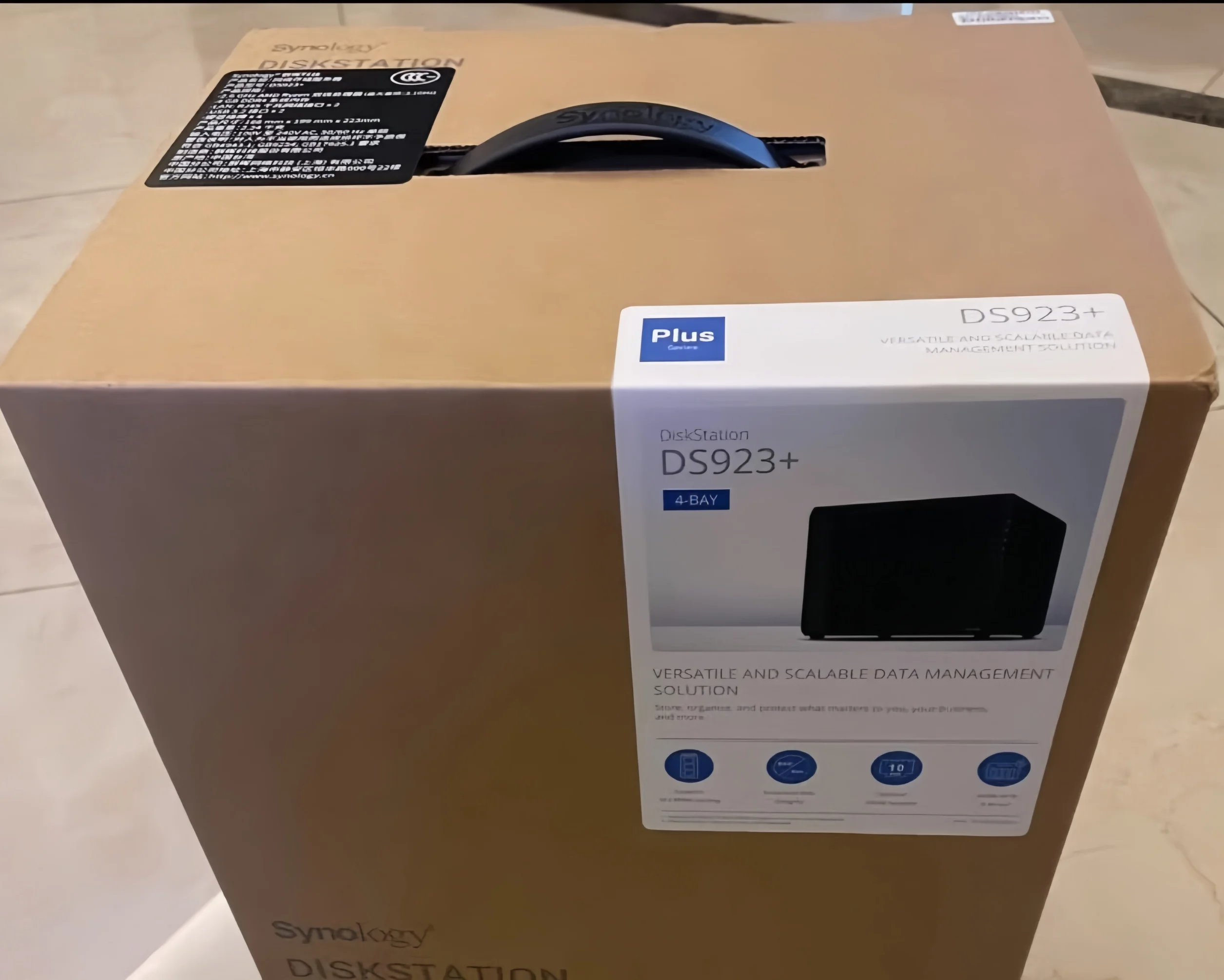 Synology DS923+(8GB Synology Ram) 4-Bay Diskstation NAS Enclosure Network Cloud Storage Server (بدون قرص) #6
