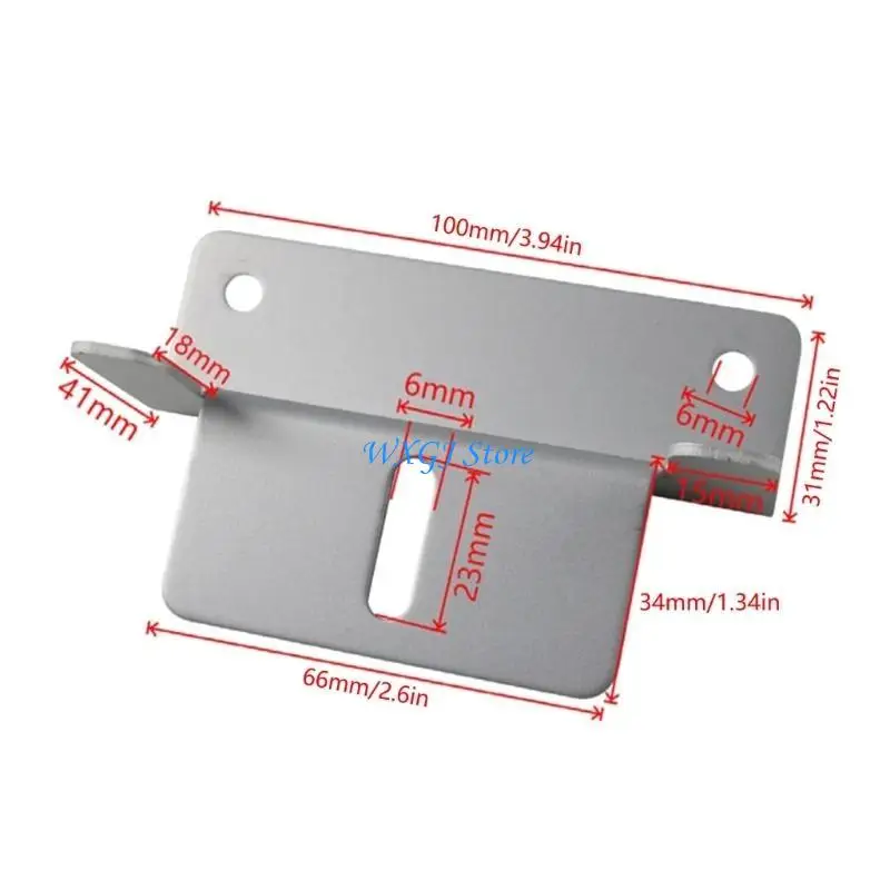37JE الألواح الشمسية الألومنيوم تركيب Z- نوع بين قوسين مع المكسرات والمسامير لبيوت متنقلة سقف الكرفانات #6