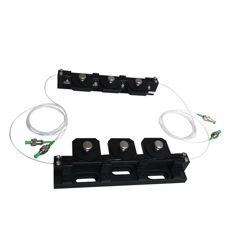 Singlemode 1060/1310/1550nm Black 3 Paddle Manual Mechanical Polarization Controller Green FC Connector 0.9mm SMF-28 Fiber 0.5dB
