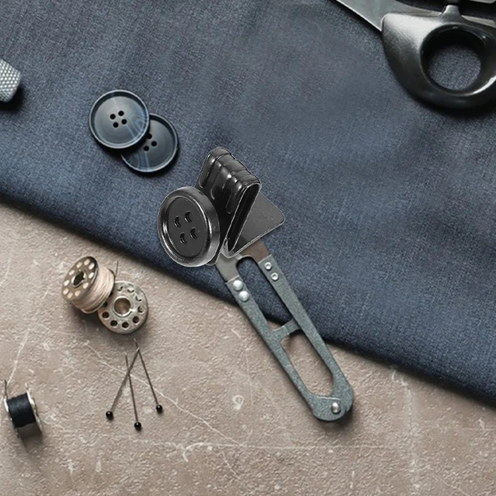 

4Pcs Metal Suspenders Button Clips No Sew Adjustable Ends for Overalls Trousers Masks DIY Brace Fasteners Overall Clasp